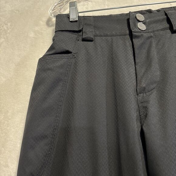 Spyder Bombshell Ski Pants Women's Size 8 Black Winter Sample Snowboard Pants - Picture 2 of 16